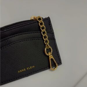 Anne Klein Black Keychain Card Holder
